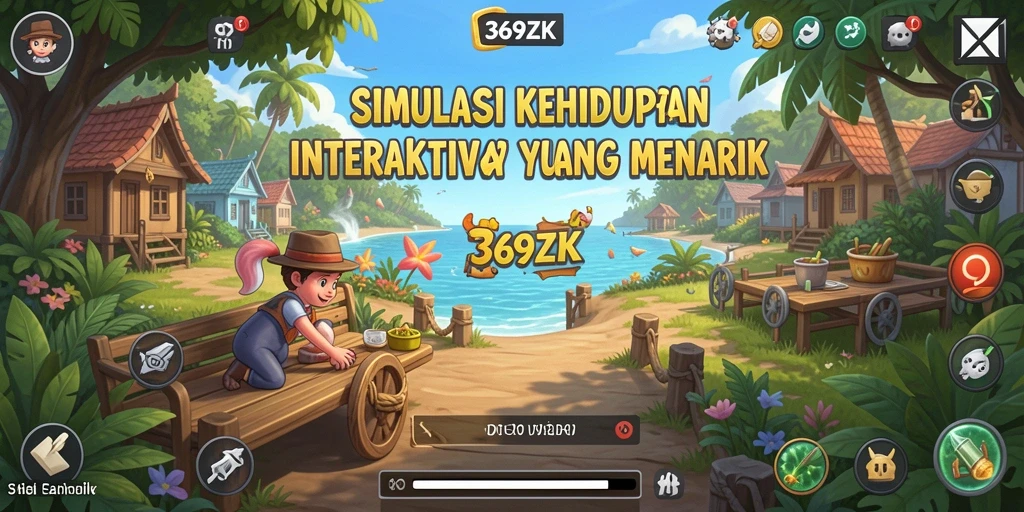 Tangkapan layar menunjukkan gameplay menarik dari 369ZK.