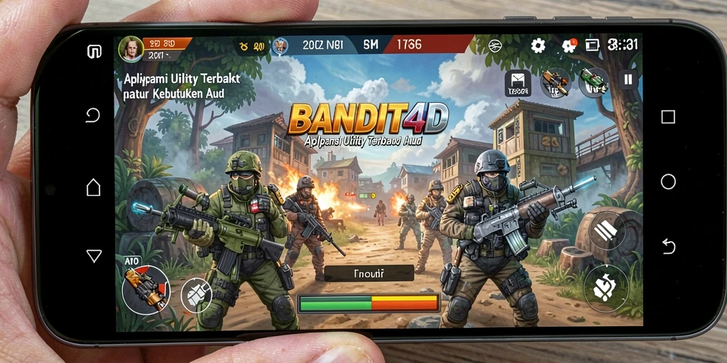 Tampilan utama BANDIT4D dengan fitur praktis yang mudah digunakan.