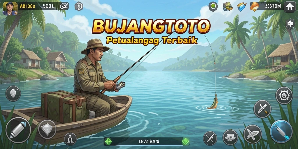 Tangkapan ikan menakjubkan dalam gameplay BUJANGTOTO.