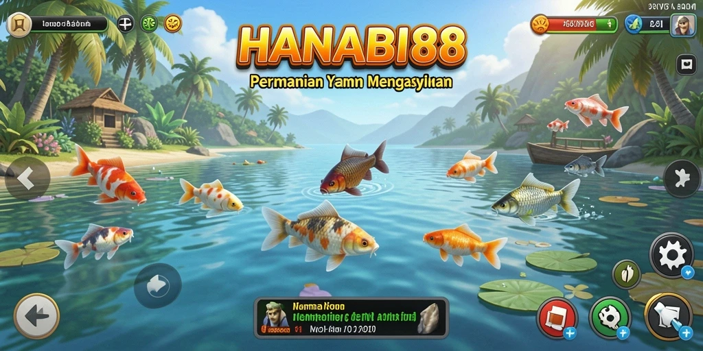 Tangkapan ikan yang menarik dan grafik menawan dalam gameplay.
