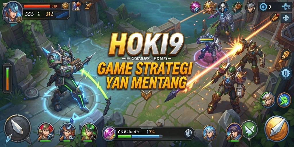 Tangkapan layar gameplay HOKI9 yang mendebarkan dan strategis.