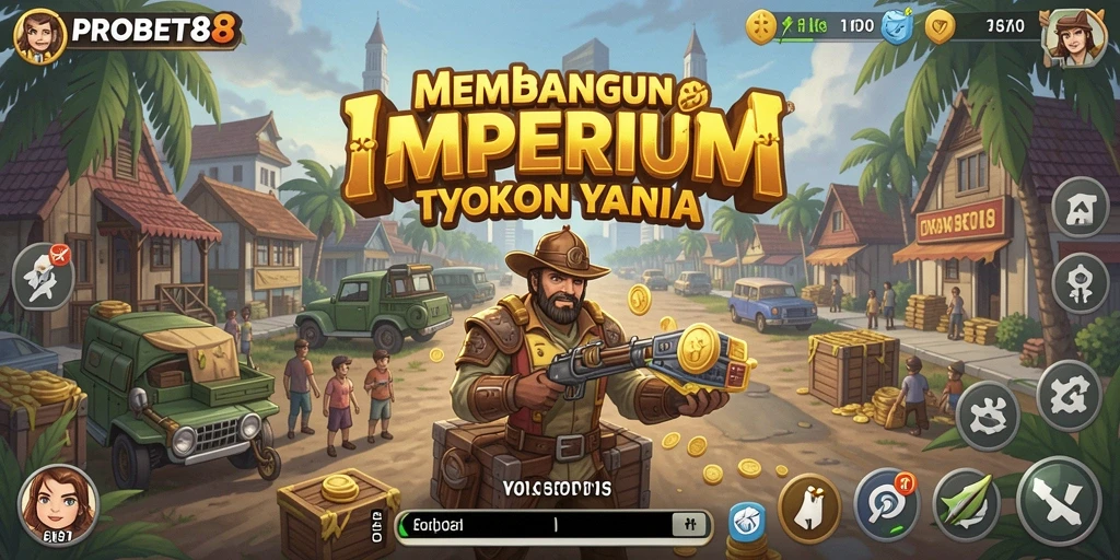 Tangkapan layar gameplay PROBET88 yang menegangkan di dunia Tycoon.
