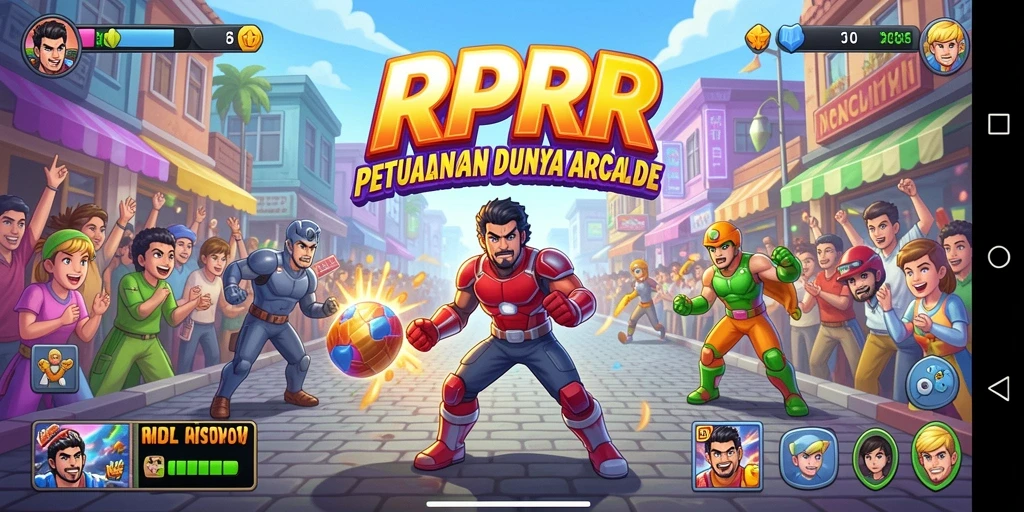 Tampilan gameplay RPRR yang penuh aksi dan petualangan.
