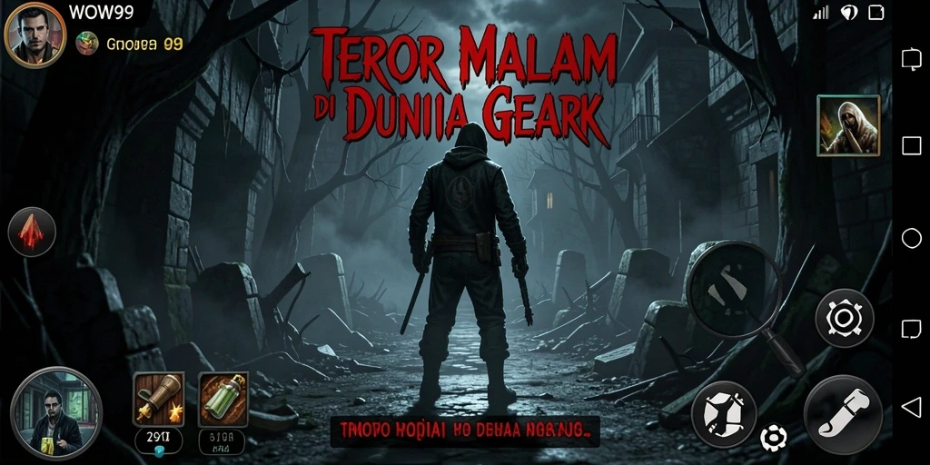 Gameplay menegangkan dengan suasana horror yang mencekam.